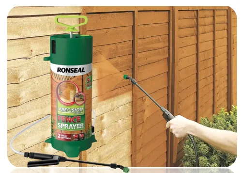 Ronseal Precision Pump Fence Sprayer Fast, Even Coverage Adjustable Spray