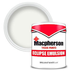 Macpherson Eclipse Matt Emulsion Paint Brilliant White 5L