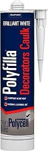 Polycell Decorators Caulk  Brilliant White  1 x 380ml
