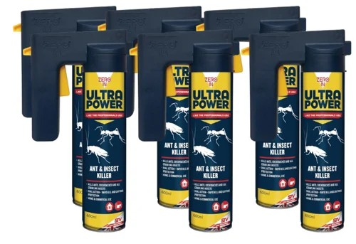 Zero In Ultra Power Professional Ant & Insect Killer HSE Approved 600ml