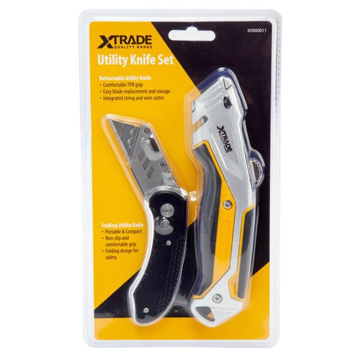 XTrade X0900011 Utility Knife Set (2 Piece)