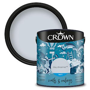 Crown 2.5L Breatheasy Matt Emulsion Paint For Walls & Ceilings - Day Dreamer