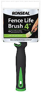 Clear Ronseal Fencelife Brush Designed for Exterior Wood