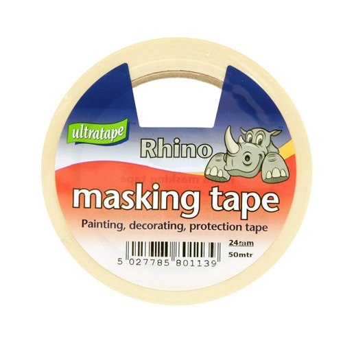 Rhino Masking Tape 24mm x 50m