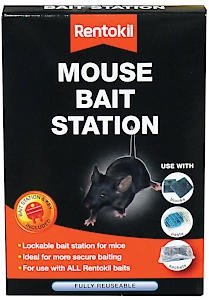 Rentokil Mouse Bait Station Clear