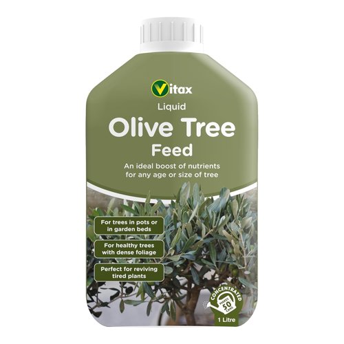 Vitax Olive Tree Liquid Feed Highly Concentrated 1 Litre (Makes 250 Litres)