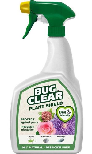 Bugclear Plant Shield Insecticide Free All Year Plant Protection Spray 800ml