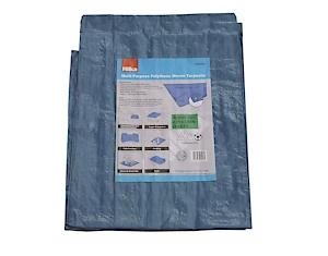 Hilka Tools Heavy Duty Tarpaulin Waterproof 9ft x 6ft (2.75 x 1.8m)