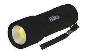 Hilka 82010920 9 Led Rubber Coated Mini Torch Display, Black