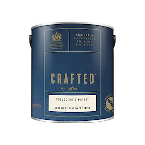 Crown Crafted Luxurious Flat Matt Collector'S White 2.5L