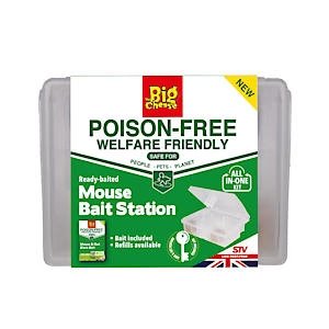The Big Cheese Ready-Baited Mouse Bait Station Poison-Free STV201