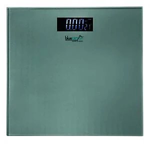 Blue Canyon Digital Bathroom Scales: Led Display: 180Kg Max Capacity Silver