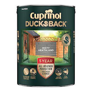 Cuprinol Cuprnol 5 Year Ducksback Misty Heathland 5L