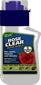 Rose Clear Ultra Sheild Roses, Flowers & Shrubs Highly Concentrated 200ml