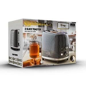 2 Slice Hive Toaster Grey