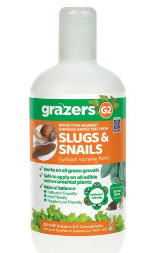 Grazers G2 Slug and Snail Deterrent Highly concentrated Eco Friendly 350ml