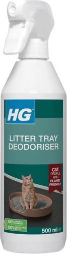 HG Cat Litter Deodorant, Natural Cat Litter Deodorizer Spray 500ml