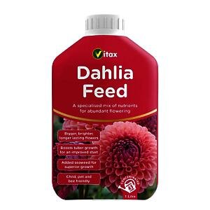 Vitax Liquid Dahlia Feed High Potash Content Flower Nutrients 1 litre