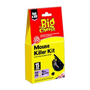 The Big Cheese Complete Mouse Killer Kit Indoor Use