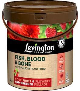 Levington Fish Blood & Bone More fruit & Flowers Greener Foliage 9kg Tub
