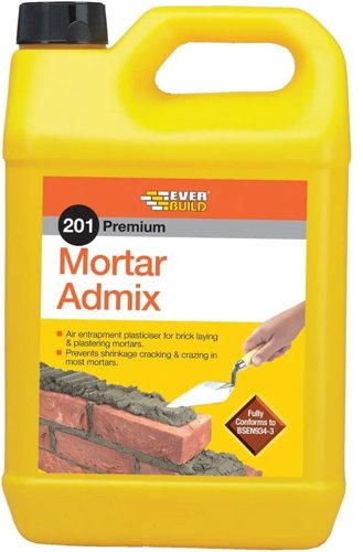Everbuild 201 Premium Mortar Admix, 5 Litre