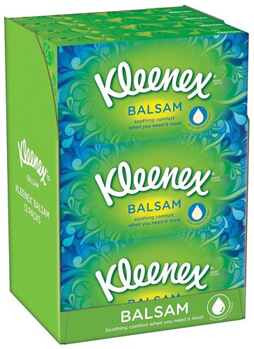 Kleenex Balsam Tissues 64's with Aloe Vera