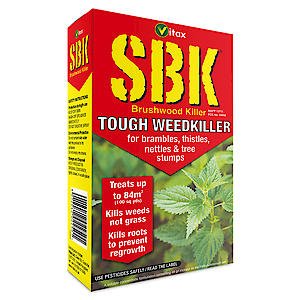 Vitax SBK Tough Weedkiller, Kills Down To The Roots 250ml