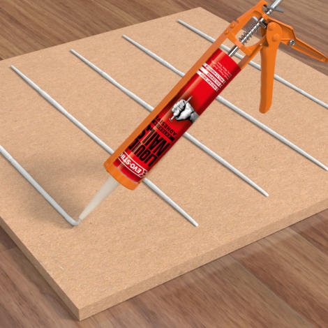 Evo-Stik Liquid Nails Grab Adhesive Interior or Exterior Use Colour: White, 290ml