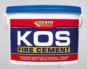 Everbuild Kos Fire Cement Cartridge Ready To Use Buff 500G