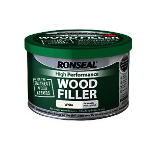 Ronseal 35303 High Performance Wood Filler White 275G