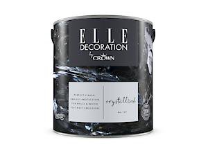Elle Decoration By Crown 2.5L Flat Matt Emulsion Paint - Crystallised No 109