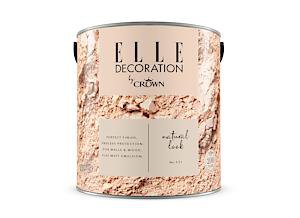 Elle Decoration By Crown 2.5L Flat Matt Emulsion Paint - Natural Look No 531