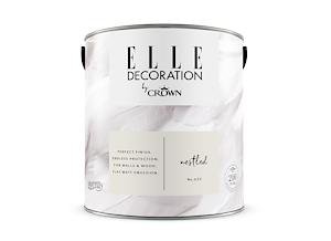 Elle Decoration By Crown 2.5L Flat Matt Emulsion Paint - Nestled No 625