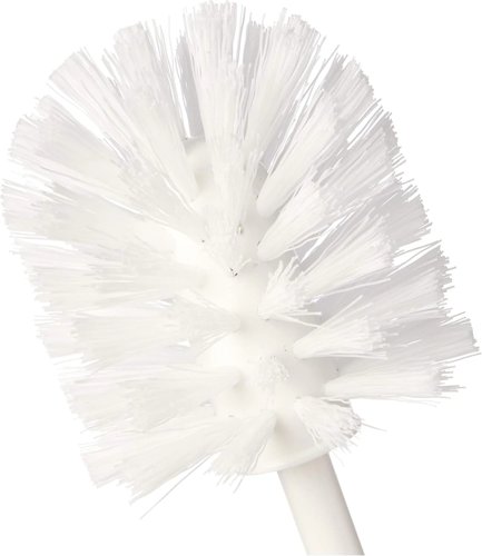 Addis Toilet Brush Round With Open Holder, Plastic, White, 1,202267
