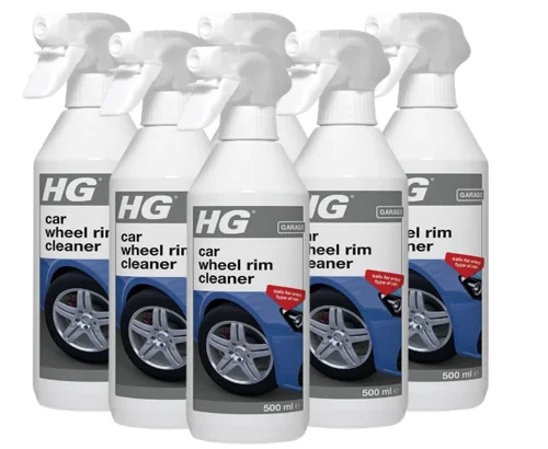 HG Car Wheel Rim Cleaner, Polish & Degreaser 500ml