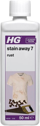 HG Stain Away 7 Rust Stain Remover from Multi Surfaces 50ml Bottle