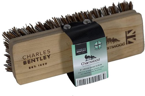 CHARLES BENTLEY Hand Scrub, Charnwood  8 inch Brush  Stiff Bassine Bristles