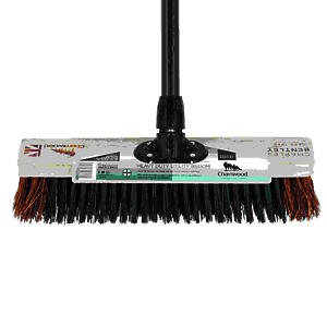 Charles Bentley Premium Charnwood Range 16” Utility Broom with Scraper
