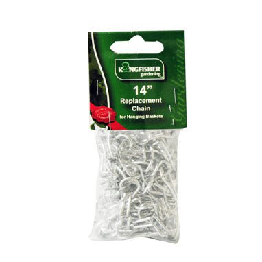 Replacement 14inch Hanging Basket Chain 3 Strand with Hook