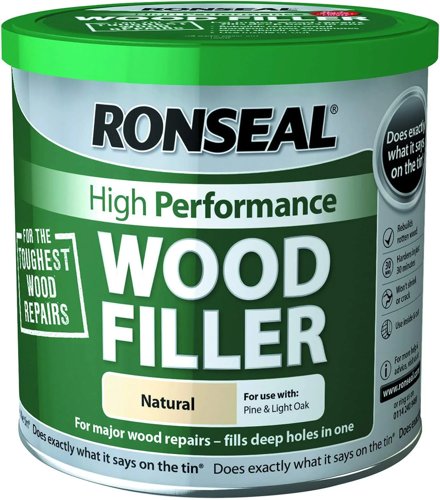 Ronseal 35304 High Performance Wood Filler - Natural 550G