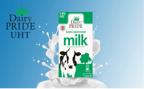 Dairy Pride 1ltr UHT Semi-Skimmed Milk - PACK (12)