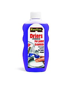 Rustins Paint Drier Liquid Speeds up Drying for Paints & Varnish 300ml