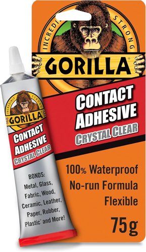 Gorilla Contact Adhesive Clear 75G