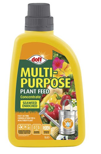 Doff Concentrated Multi-Purpose Feed 1 litre Makes 300 Litre Plants and Fruit