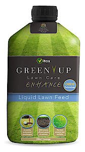 Vitax Green Up Enhance Lawn Care Liquid Premium Lawn Feed Highly Concentrated 200ml