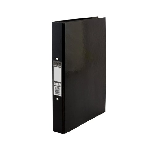 Pukka Pads Brights Ring Binder A4 Black (BR-7765)