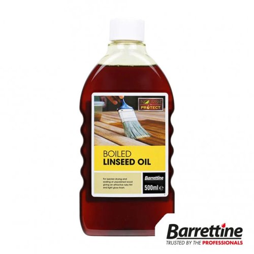 Barrettine Boiled Linseed Oil Terracotta Sealer 500ml