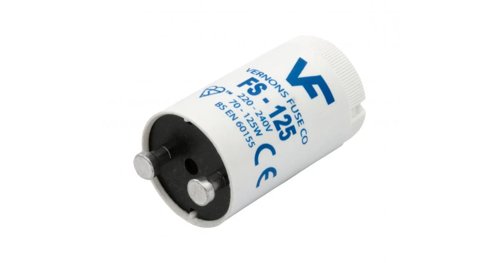 Dencon Electrical Single Fluorescent Tube Starter FS-125