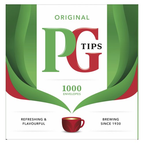 PG Tips Envelope Tea Bags BULK Pack x 1000