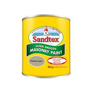 Sandtex 150Ml Tester Pot French Grey Ultra Smooth Masonry Paint